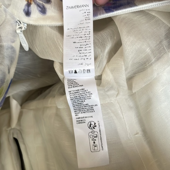Zimmermann White floral print Dress - Picture 13 of 16